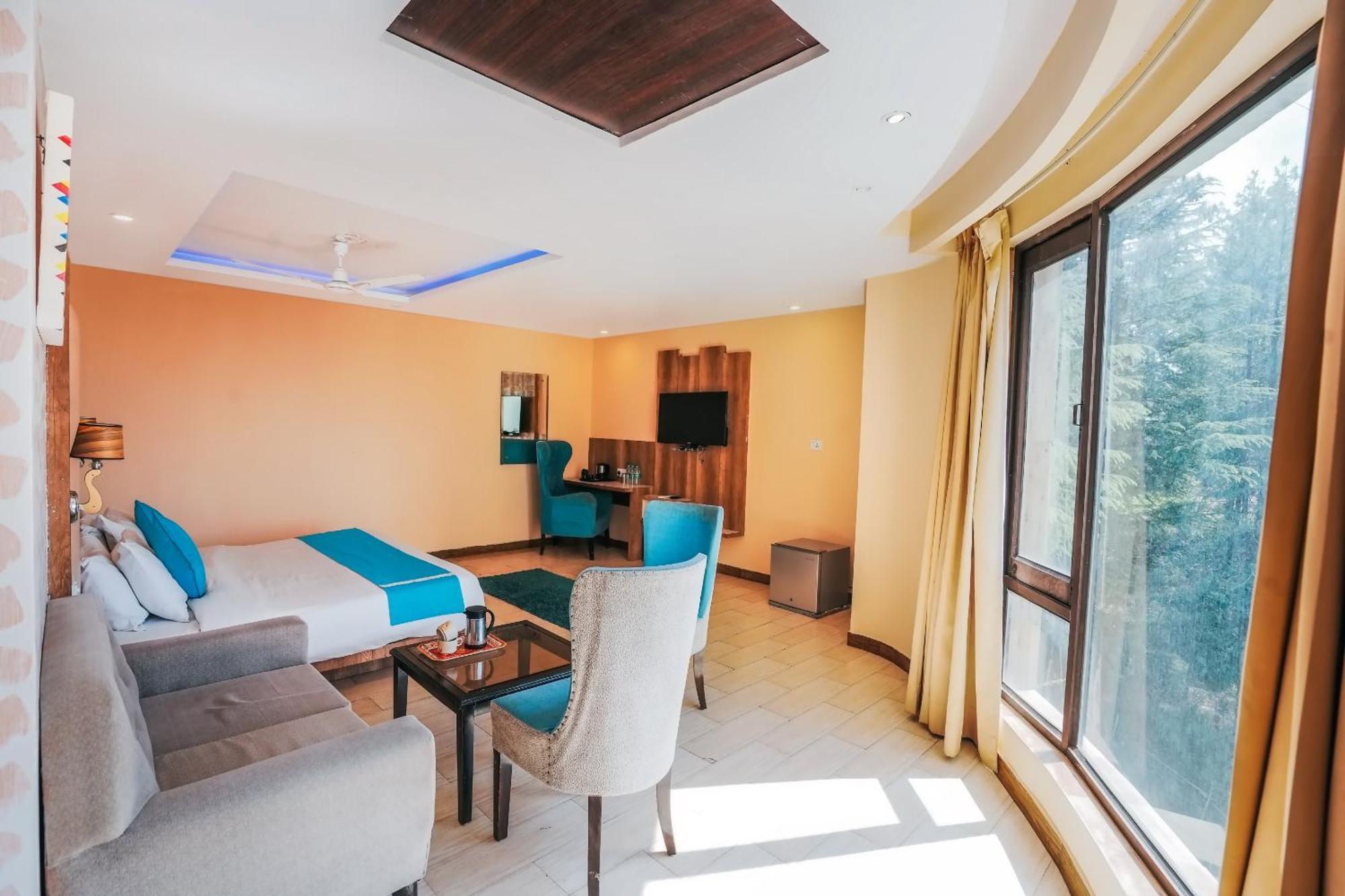 Nature Valley View Resort Mashobra !! Luxury Choice !! Gaming Zone !! Open Terrace !! Big Parking ชิมลา ภายนอก รูปภาพ